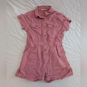Jessica Simpson Pink Kids Romper Size:6X